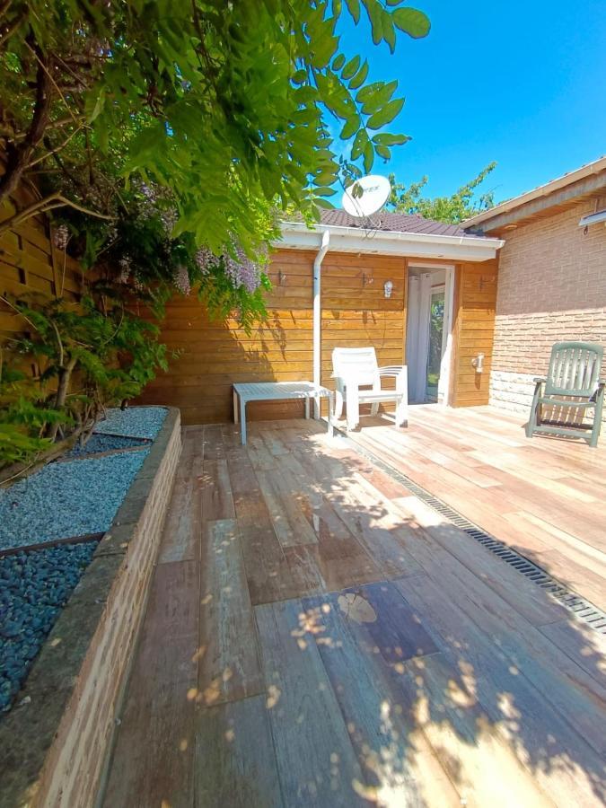 Studio Mer & Aa-Terrasse-Jardin-Wifi-Parking-Classe 3 Etoiles Grand-Fort-Philippe Exterior foto