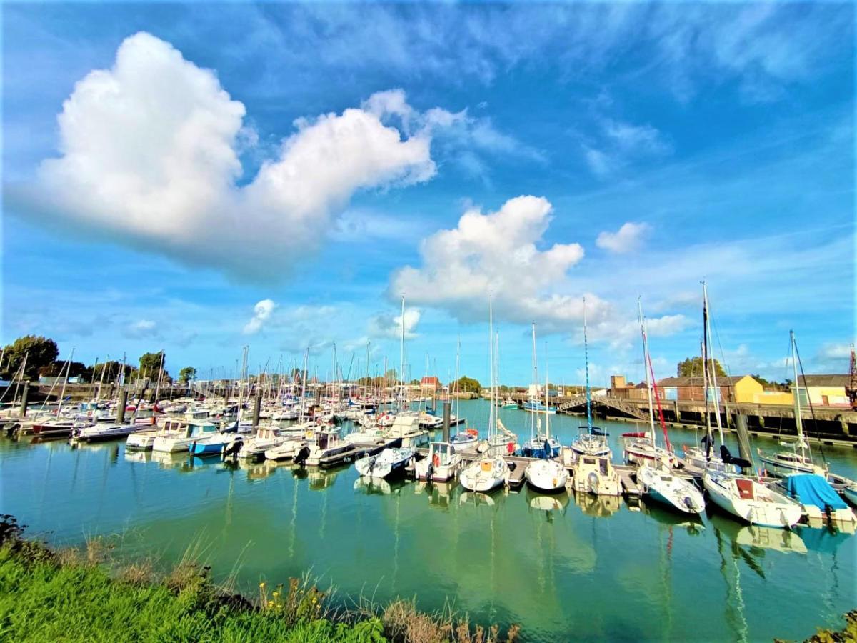 Studio Mer & Aa-Terrasse-Jardin-Wifi-Parking-Classe 3 Etoiles Grand-Fort-Philippe Exterior foto